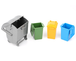 Bruder 02607 śmietniki do śmieciarki