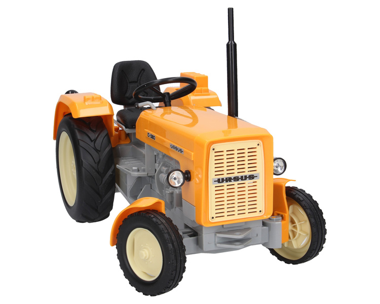 Traktor Ursus C-360 żółty Double Eagle E239 z przyczepą