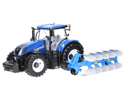 Zestaw Bruder traktor New Holland 03120 + pług Lemken 02331