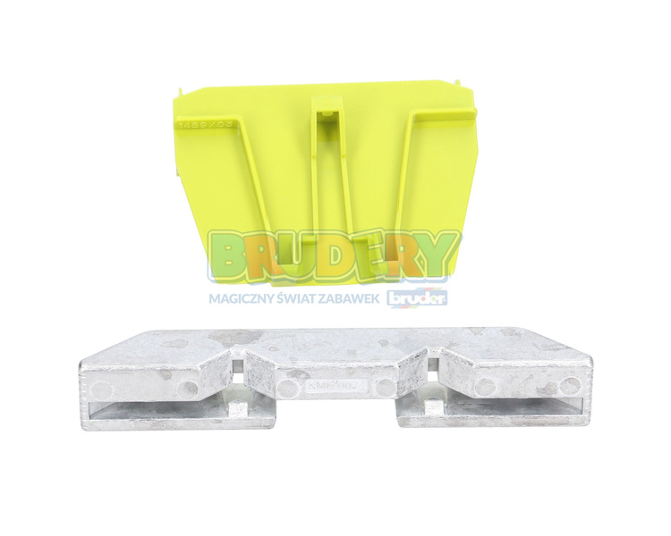 Bruder 42245 adapter i obciążnik kosiarki Claas