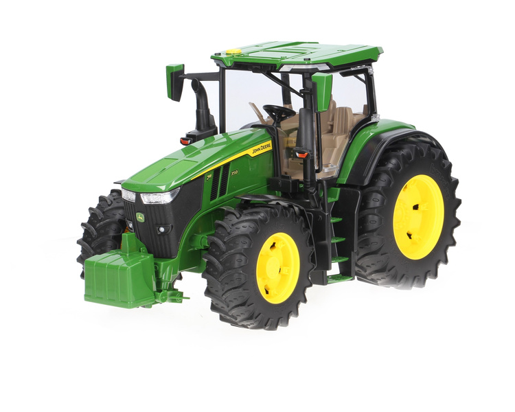 Zestaw Bruder 03150 traktor John Deere + opryskiwacz 02207 + figurka 60007