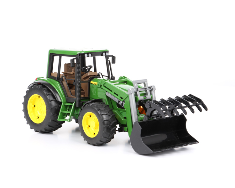 Bruder 02052 traktor John Deere z ładowaczem