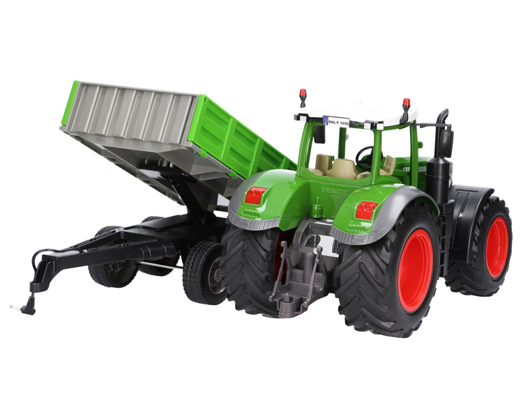 Traktor zdalnie sterowany Fendt 1050 Vario RC ze sterowaną przyczepą