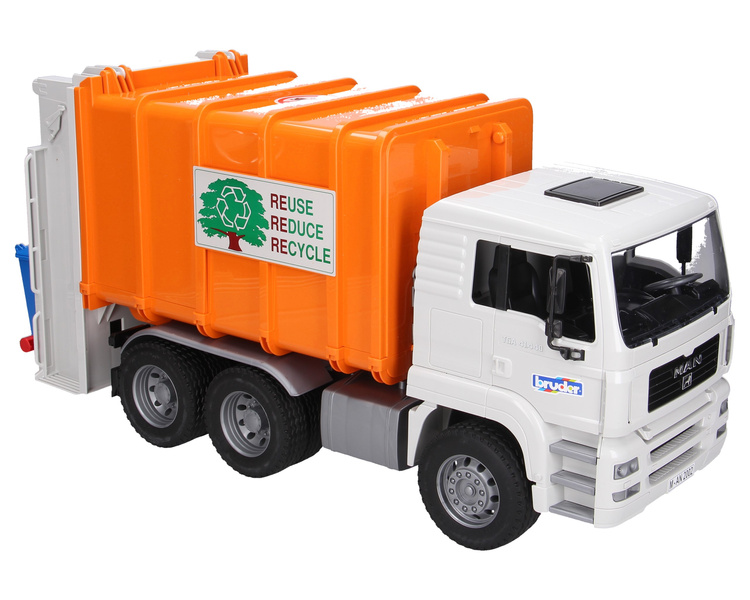 Bruder 02772 MAN śmieciarka z tylnym załadunkiem