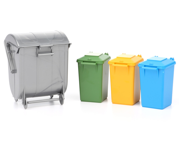 Bruder 02607 śmietniki do śmieciarki