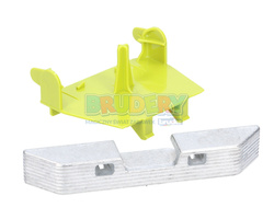 Bruder 42245 adapter i obciążnik kosiarki Claas