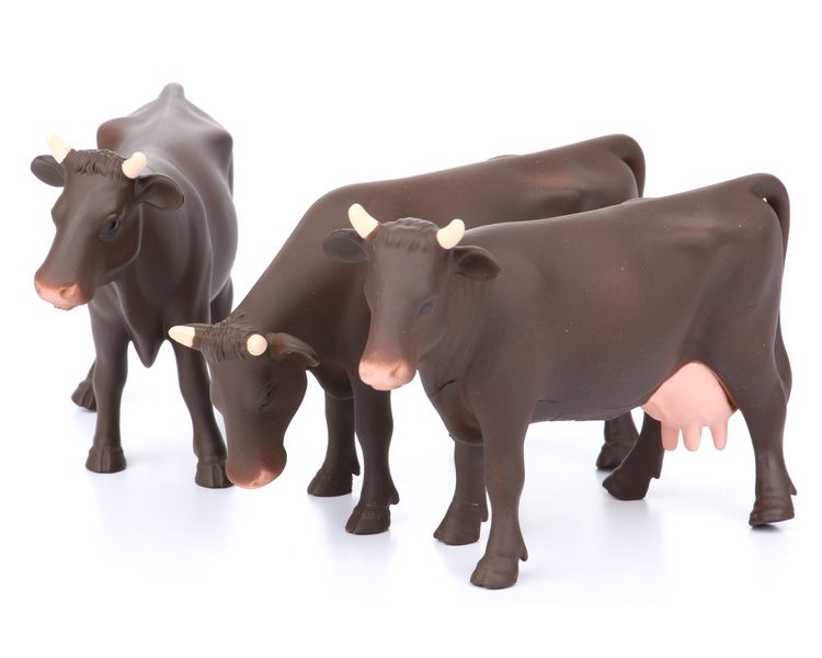 Bruder 02308 figurka krowy w trzech pozach 1 szt.