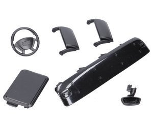 Bruder 43700 lusterko, kierownica, czarne elementy