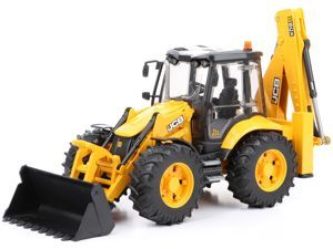 Bruder 02454 koparka JCB 5CX uszkodzone opakowanie