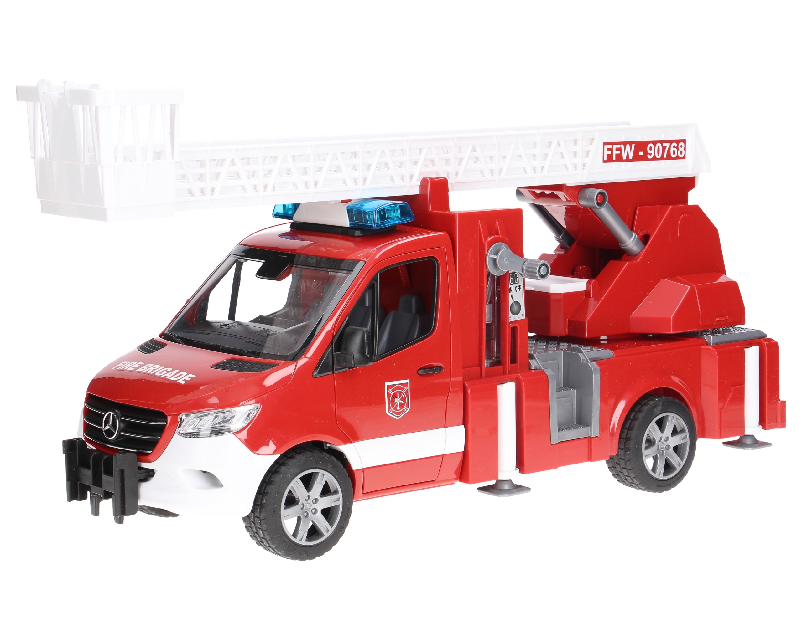 Bruder 02673 Mercedes Sprinter wóz strażacki z modułem świetlno-dźwiękowym
