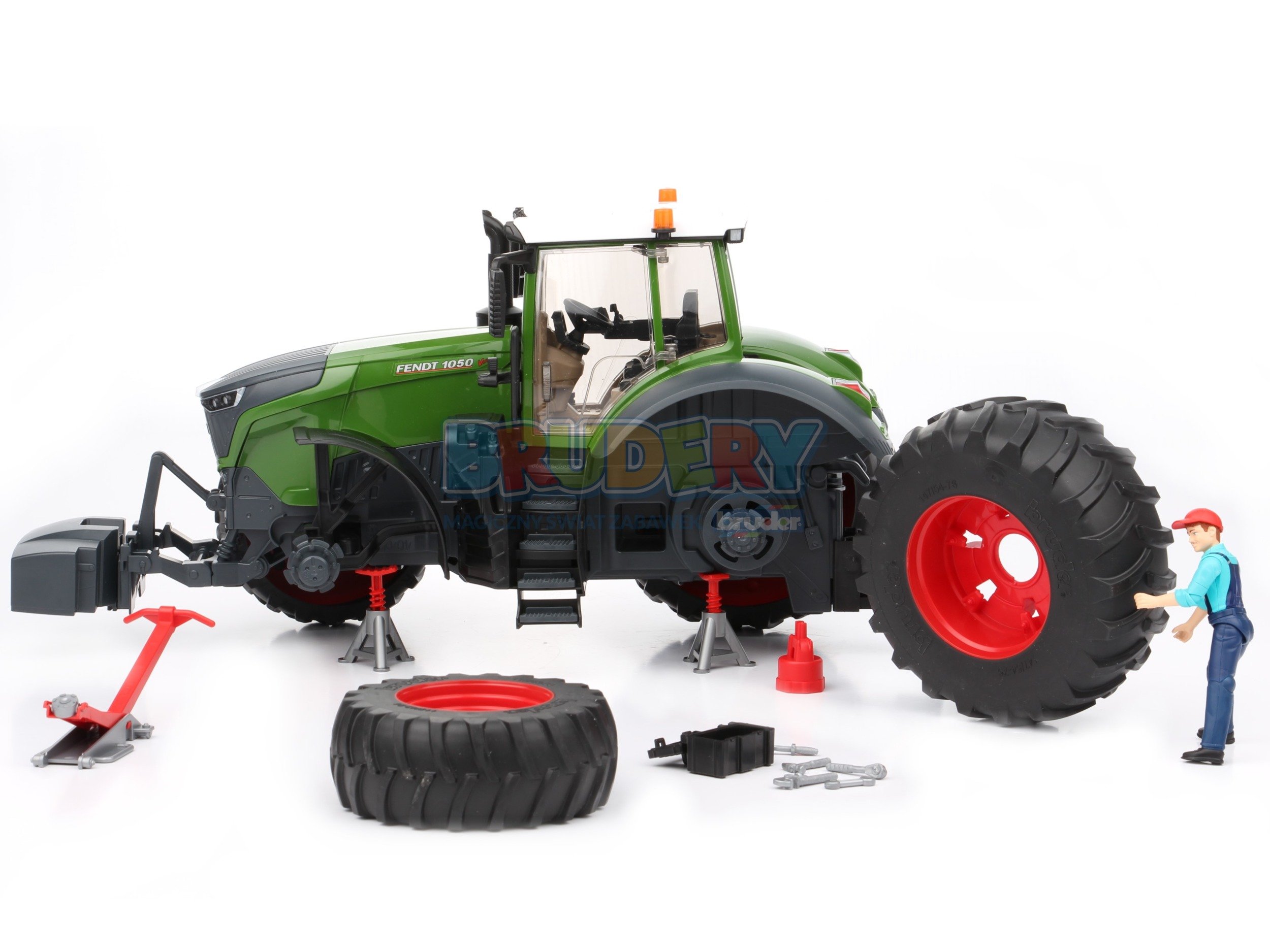 Bruder 04041 traktor Fendt z figurką mechanika