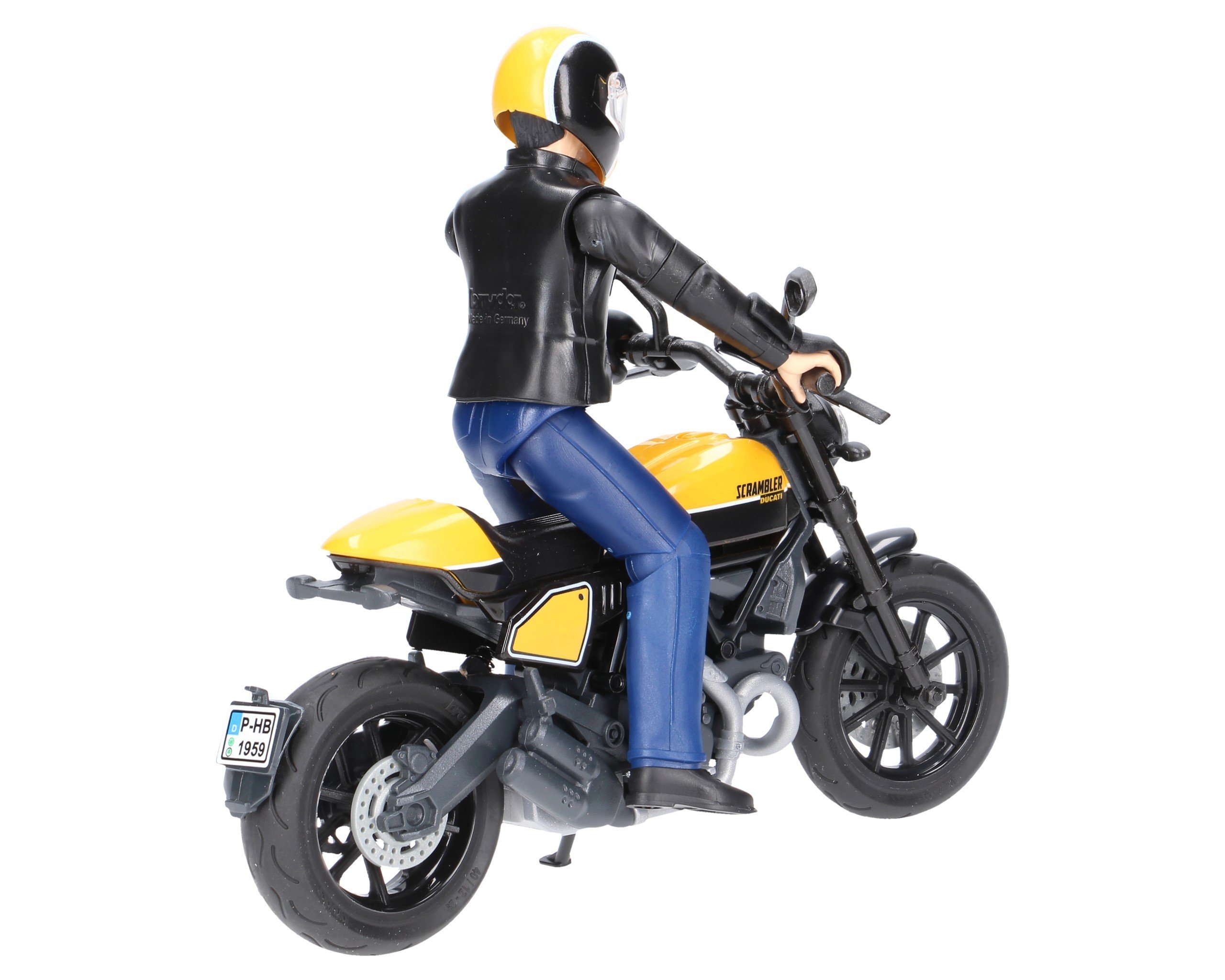 Bruder 63053 Motor Ducati Scrambler z figurką