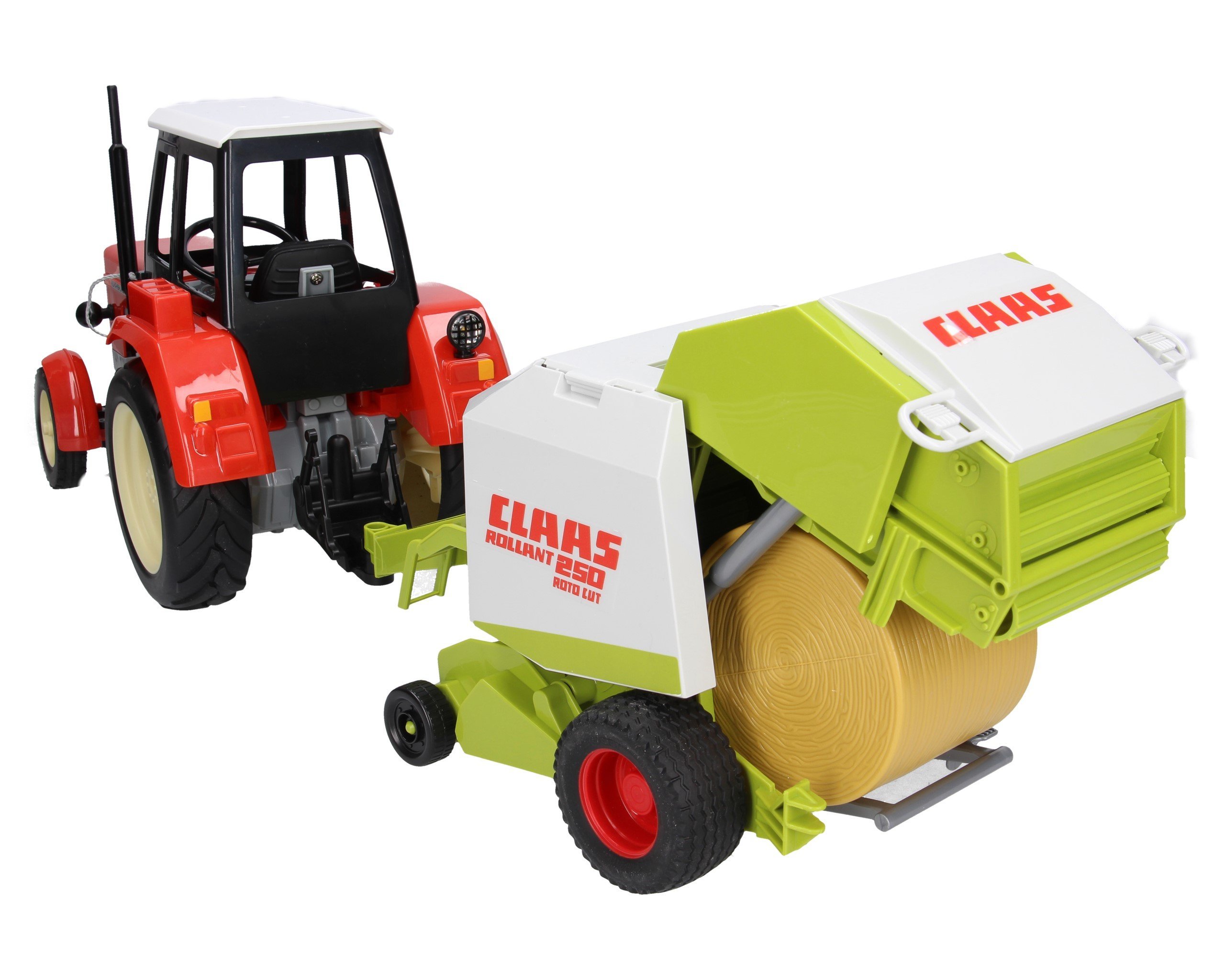 Zestaw traktor Ursus X02-E357+ prasa Claas 02121 Bruder