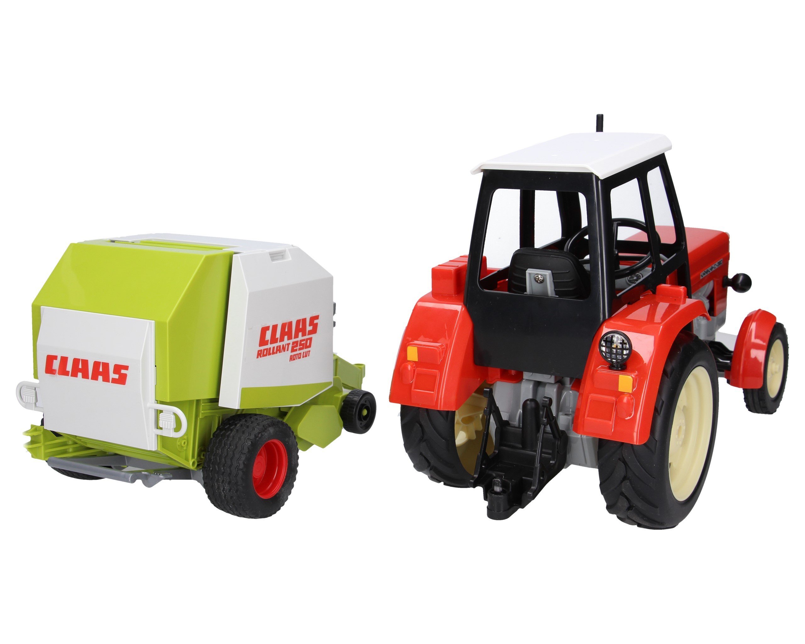 Zestaw traktor Ursus X02-E357+ prasa Claas 02121 Bruder