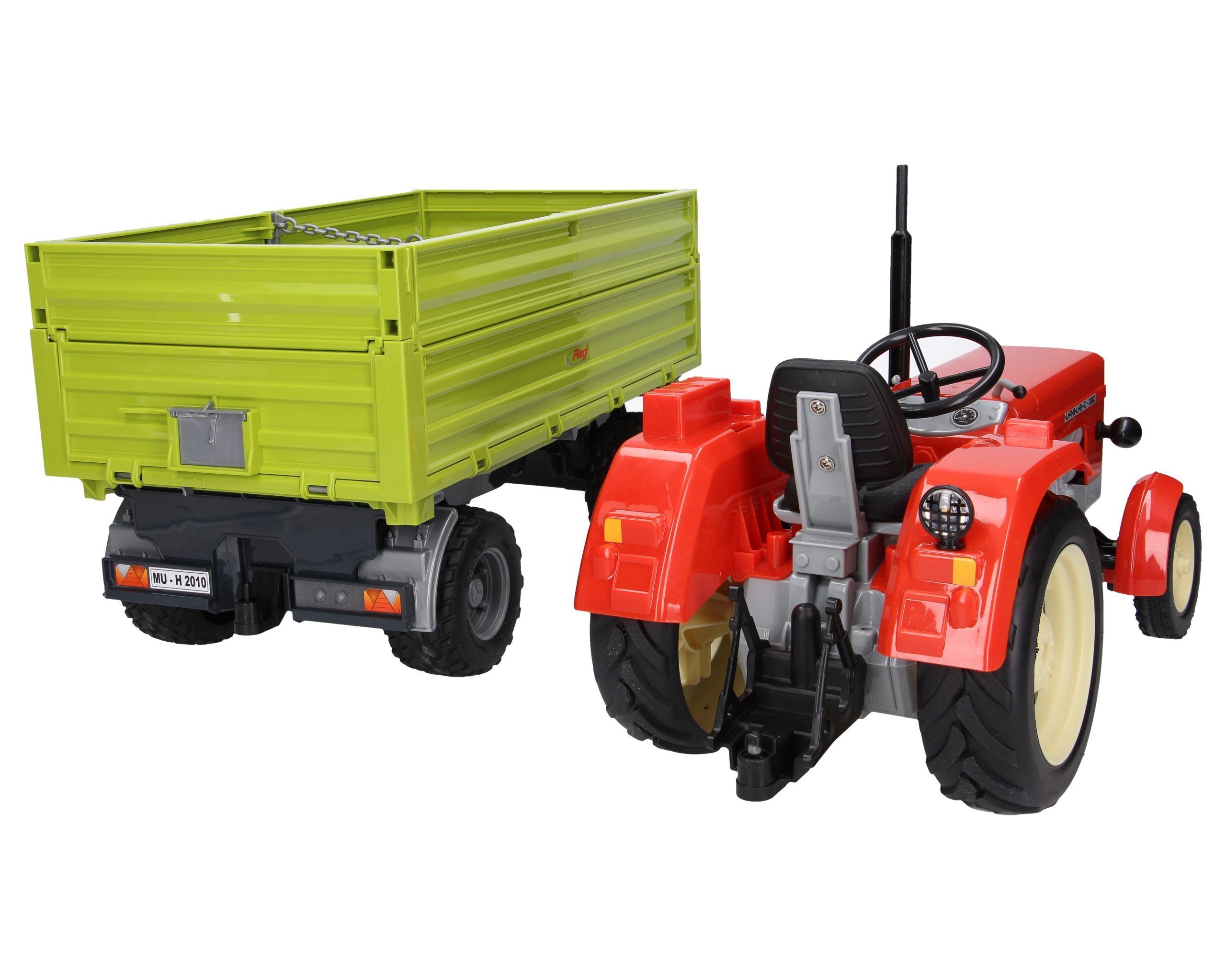 Zestaw traktor Ursus X02-E357+ przyczepa wywrotka 02203 Bruder | Zabawki  dla chłopców Brudery