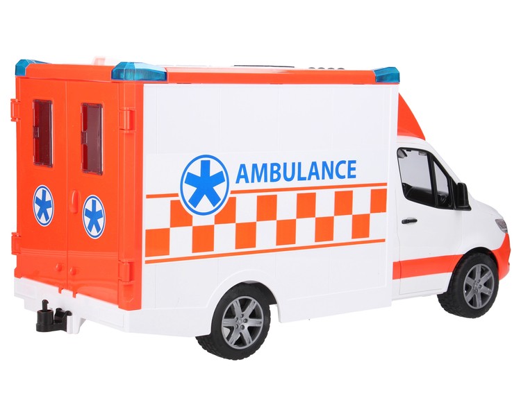 BRUDER 02676 karetka ambulans z figurką ratownika