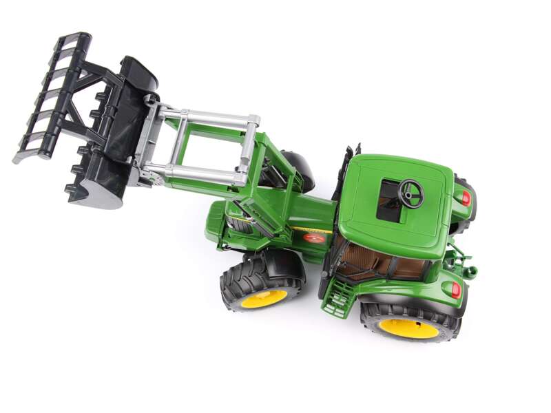 Bruder 02052 traktor John Deere z ładowaczem