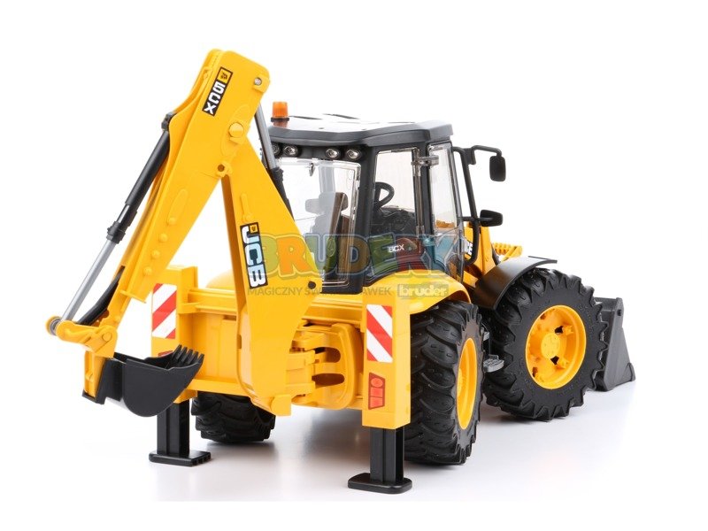 Bruder 02454 koparka JCB 5CX uszkodzone opakowanie