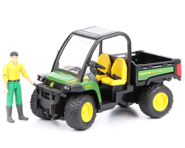 Bruder 02490 John Deere Gator wywrotka z kierowcą