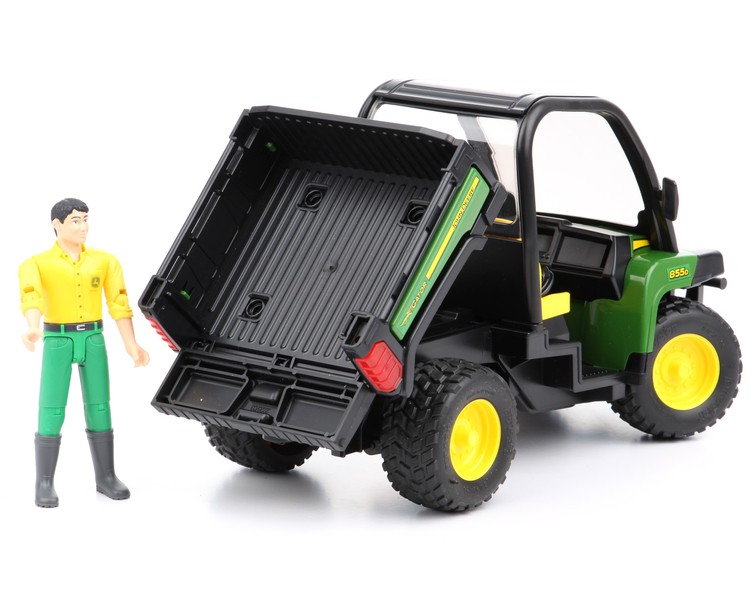 Bruder 02490 John Deere Gator wywrotka z kierowcą