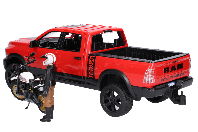 Bruder 02502 Dodge RAM 2500 Power Wagon z motorem Ducati 