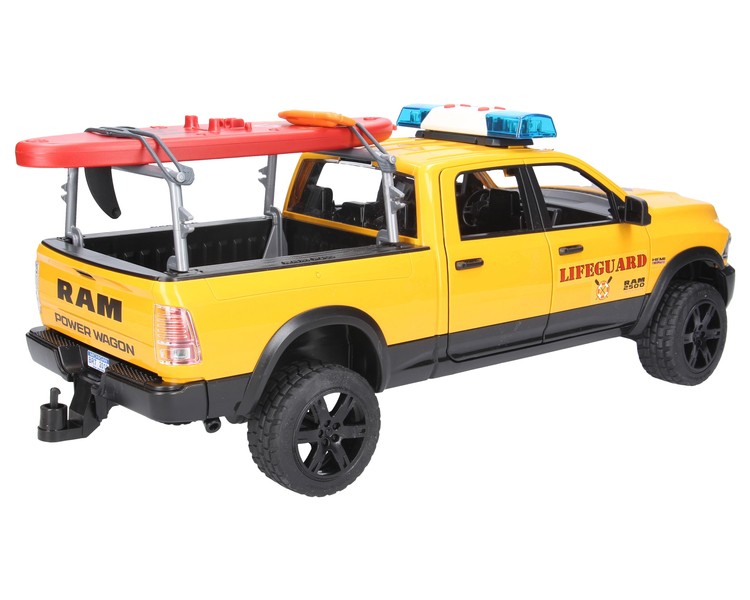 Bruder 02506 Pick-up  RAM 2500 Power Wagon ratownictwa wodnego z akcesoriami