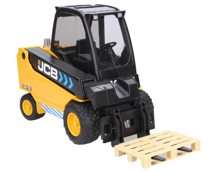 Bruder 02512 JCB Wózek z ładowaczem teleskopowym (Teletruk) + paleta