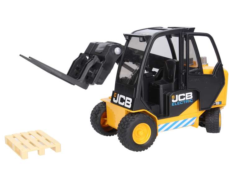 Bruder 02512 JCB Wózek z ładowaczem teleskopowym (Teletruk) + paleta