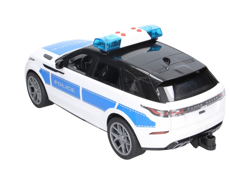 Bruder 02890 Range Rover Velar z figurką policjanta