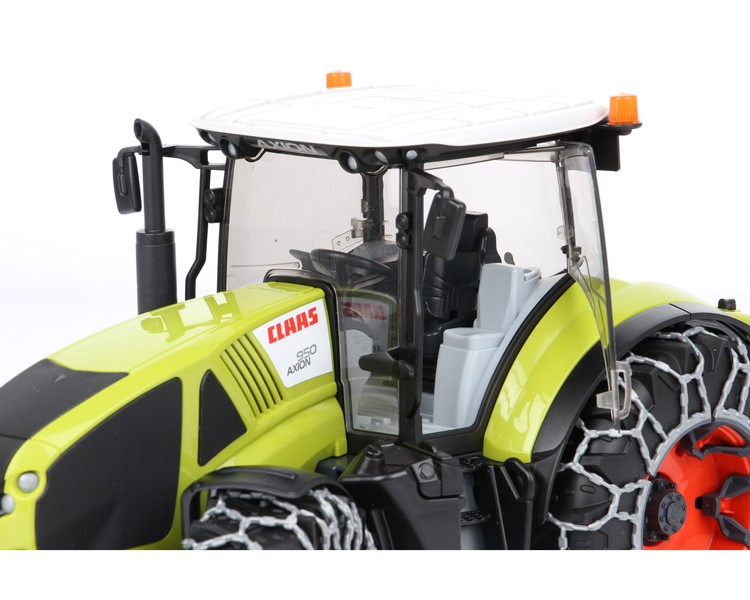 Bruder 03017 traktor Claas z pługiem śnieżnym