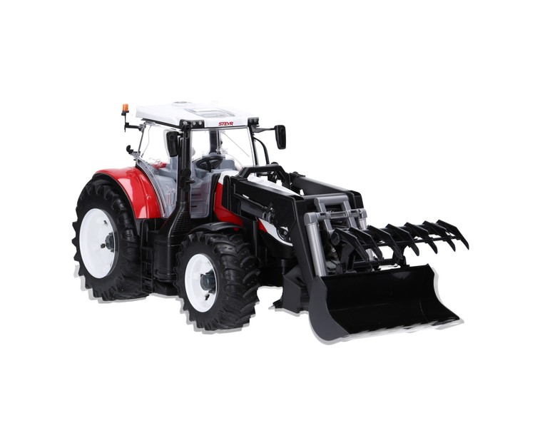 Bruder 03181 traktor Steyr z ładowaczem zdejmowane koła