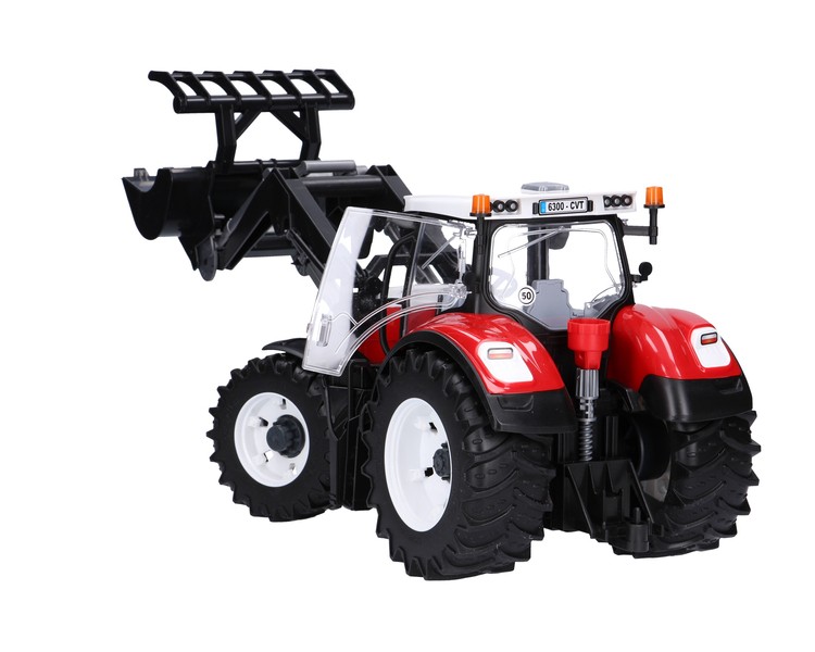 Bruder 03181 traktor Steyr z ładowaczem zdejmowane koła