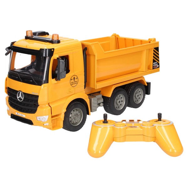 Ciężarówka wywrotka Mercedes-Benz Arocs 1:20 zdalnie sterowana Jamara 2.4 GHz RC