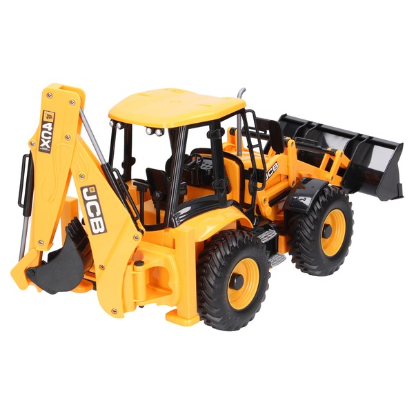 Koparko-ładowarka JCB zdalnie sterowana 1:20 Jamara 2.4 GHz RC