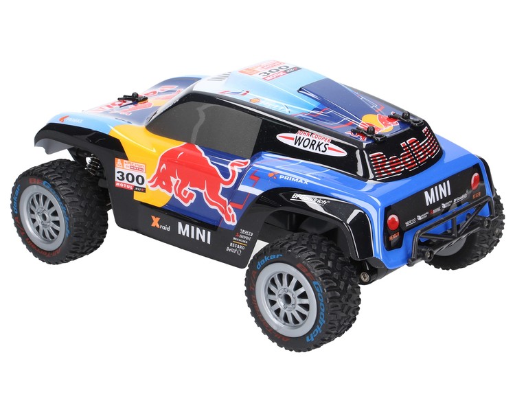 Samochód zdalnie sterowany HP 30045 Mini JCW Buggy Red Bull RC X-Raid