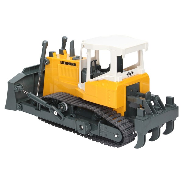 Spychacz gąsienicowy Liebherr zdalnie sterowany 1:20 Jamara 2.4 GHz RC