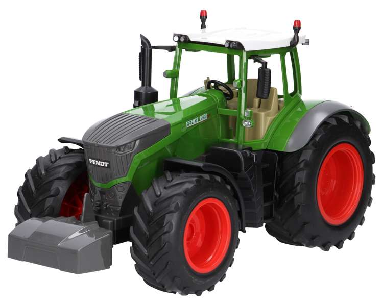 Traktor zdalnie sterowany Fendt 1050 Vario RC z przyczepą do wywozu balotów Bruder 02220