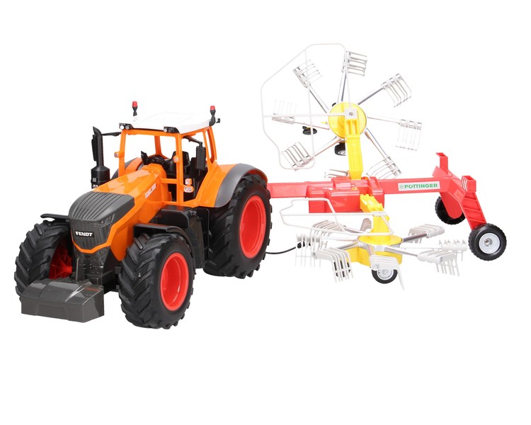 Traktor zdalnie sterowany Jamara zgrabiarka Pöttinger RC 1:16 