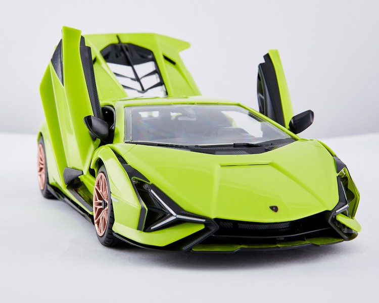 Zdalnie sterowany samochód Lamborghini Sian model do złożenia RASTAR 97400 RC 1:18