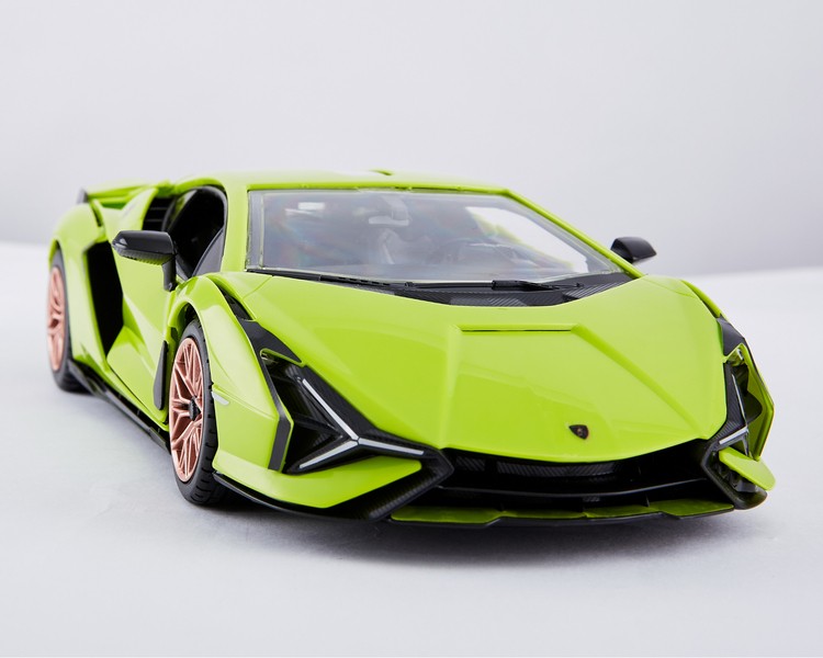 Zdalnie sterowany samochód Lamborghini Sian model do złożenia RASTAR 97400 RC 1:18