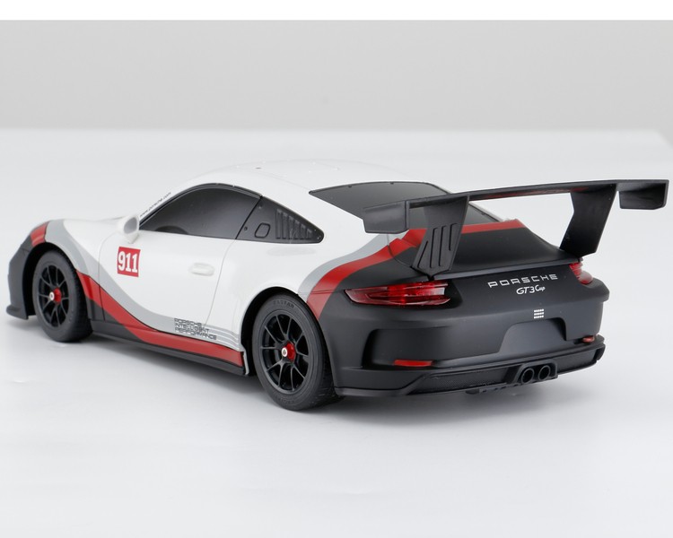 Zdalnie sterowany samochód Porsche 911 GT3 CUP 8 RASTAR 59400 R/C 1:18