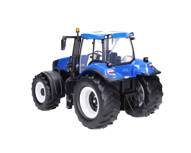 Zestaw traktor New Holland zdalnie sterowany z prasą do balotów Bruder