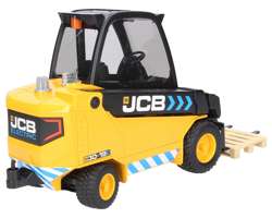 Bruder 02512 JCB Wózek z ładowaczem teleskopowym (Teletruk) + paleta