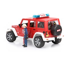 Bruder 02528 Jeep Wrangler straż pożarna z figurką