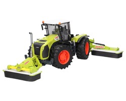 Bruder 03015 ciągnik Claas Xerion + kosiarka disco 02218