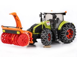 Bruder 03017 traktor Claas z pługiem śnieżnym