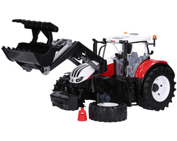 Bruder 03181 ciągnik Steyr z ładowaczem zdejmowane koła