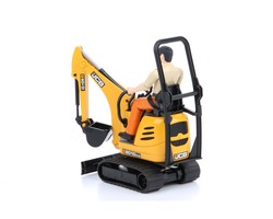 Bruder 62002 bWorld minikoparka JCB z figurką