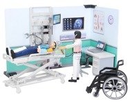 Bruder 62711 bWorld szpital z figurkami lekarza i pacjenta