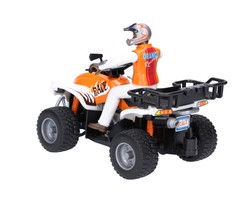 Bruder 63000 bWorld quad z figurką